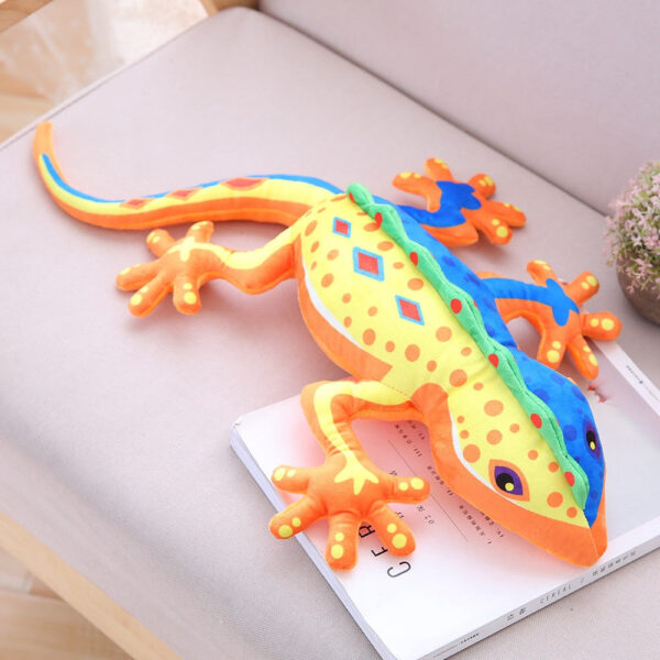 Lézard arc-en-ciel mignon pour déco
