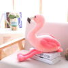 Grande peluche flamant rose au pelage ultra-doux