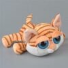 Peluche Chat aux grands yeux