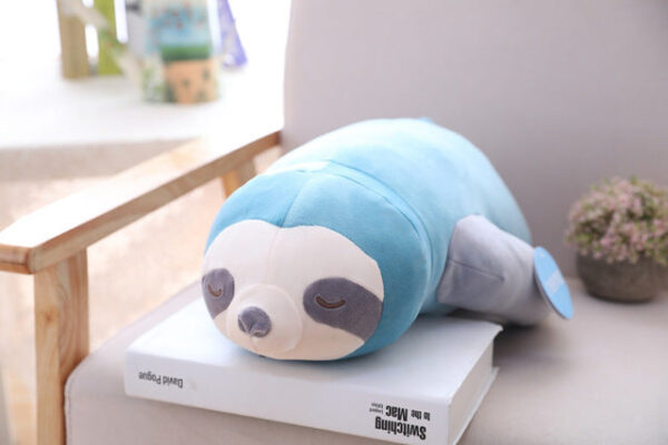 Peluche tropicale paresseux doudou endormi