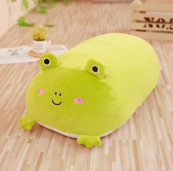 Peluche Coussin Grenouille