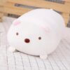 Peluche Coussin Chien Blanc