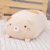 Peluche Coussin Chien Brun
