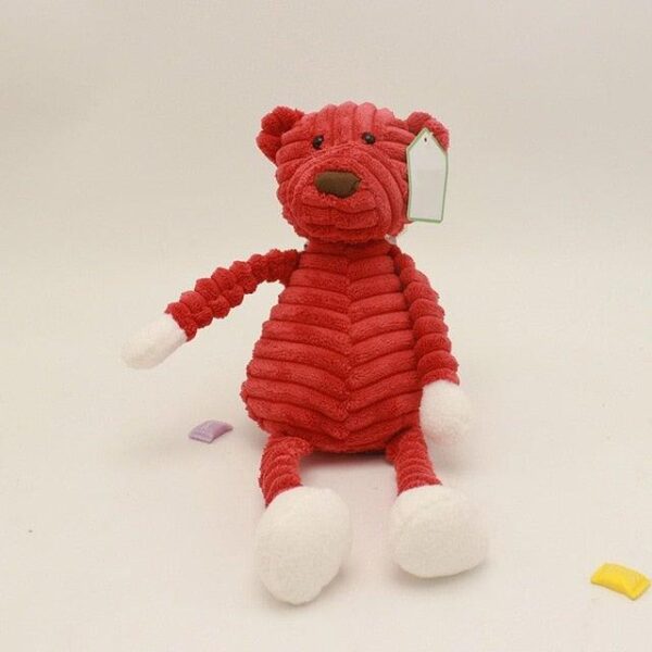 Doudou Ours Rouge