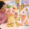 Peluches cochon et licorne ballerine