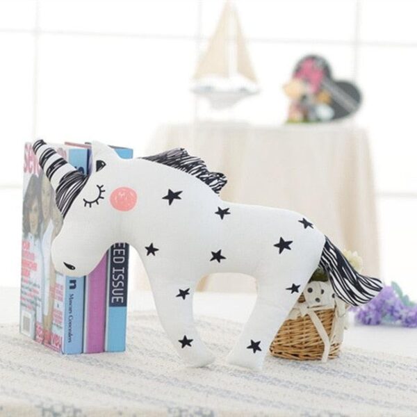 Peluche bébé cheval licorne