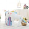 Peluche bébé cheval licorne
