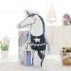 Peluche bébé cheval licorne