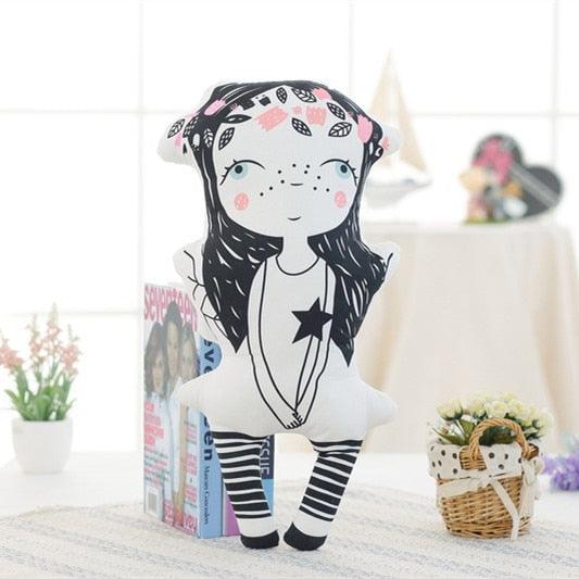 Peluche bébé cheval licorne