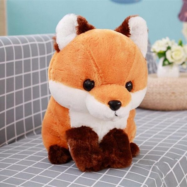 Jouet en peluche Renard à longue queue