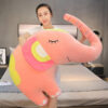 Peluche rose éléphant adorable 100 cm