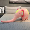 Peluche rose éléphant adorable 100 cm