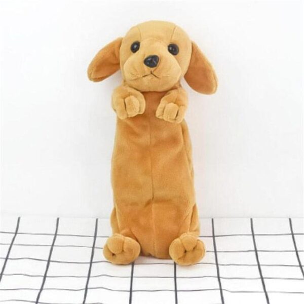 product-image-1453466591_36f4a70c-f913-4f58-8650-42b036bce001.jpg Adorable trousse à crayons en peluche pour chien Golden Retriever