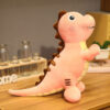 Peluche rose dinosaure mignonne et adorable