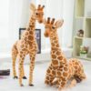Poupée en peluche Girafe Géante Réaliste