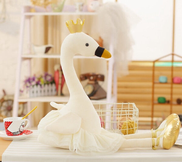 Princesse flamant rose blanche pour décoration