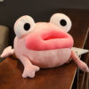 Grenouille en peluche douce et confortable