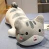 Oreiller en peluche géant de 15"-39" avec fesses de chat amusantes