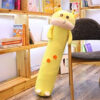 Doudou géant girafe aux grands yeux brillants