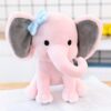 Peluche éléphant endormi de 9" pour la chambre de bébé