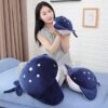 Narval géant et ses amis, animaux de mer en peluche