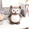 Animaux en peluche hibou réaliste