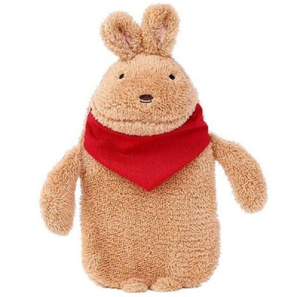 Bouillotte Peluche Lapin Bandana