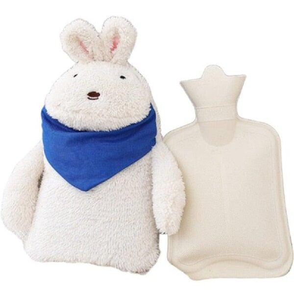 Bouillotte Peluche Lapin Bandana