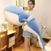 Peluche baleine bleue géante