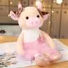 1pc 16.5" Cute & Lovely Dressing Cloth Animal Ballet Mouse Plush Toys