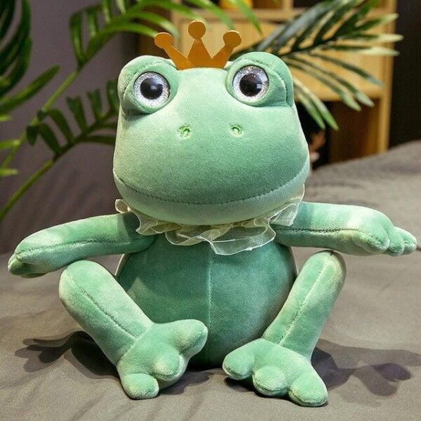 Peluche Grenouille Prince