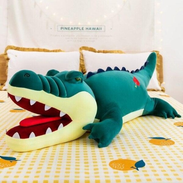 Peluche Crocodile Géant Réaliste
