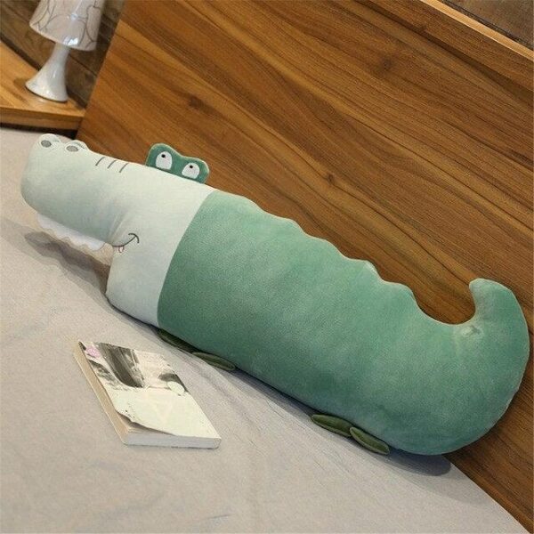 Peluche Coussin Crocodile