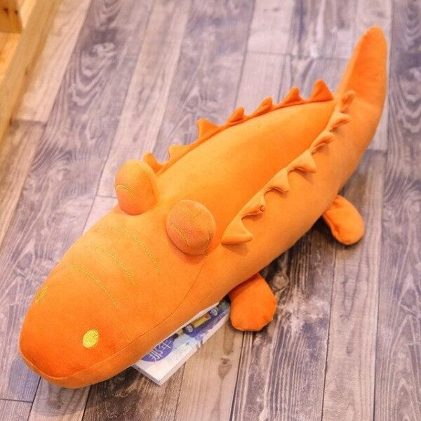 Peluche Crocodile Orange