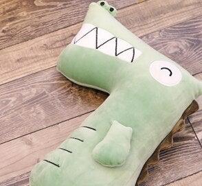 Peluche Crocodile Rouge