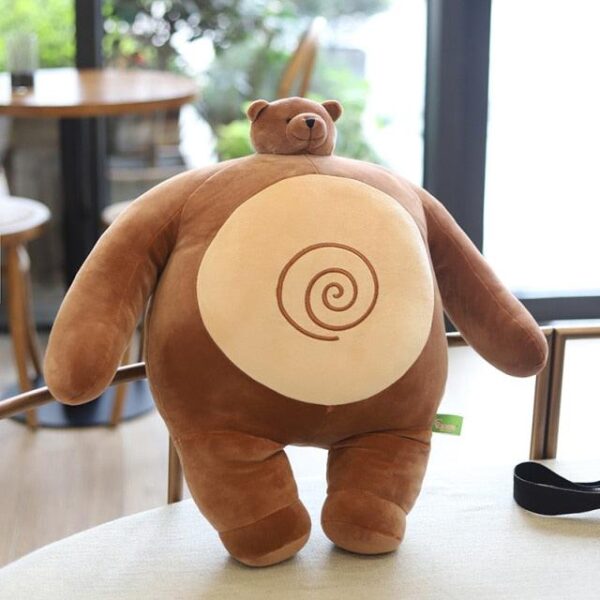 Jouets en peluche Ourson à petite tête, Poupées Peluche Raton laveur Grenouille Eléphant