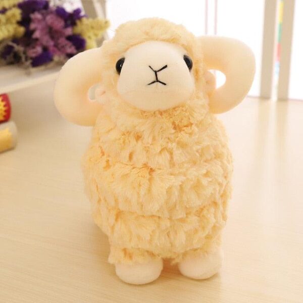 Peluche mouton à cornes plushie
