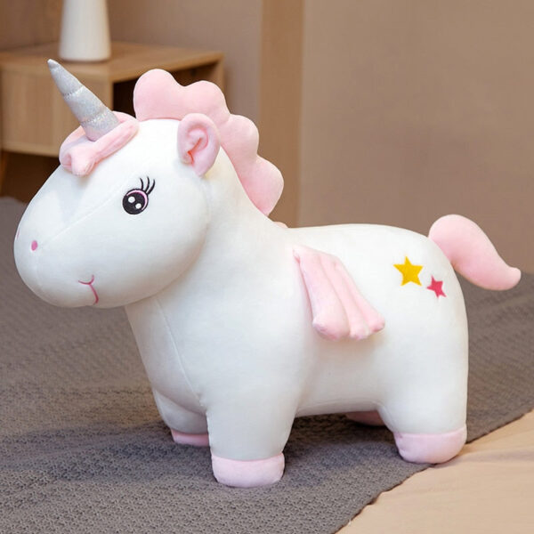 Peluche géante licorne magique