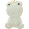Peluches roi et reine grenouille