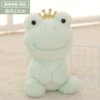 Peluches roi et reine grenouille