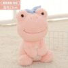 Peluches roi et reine grenouille