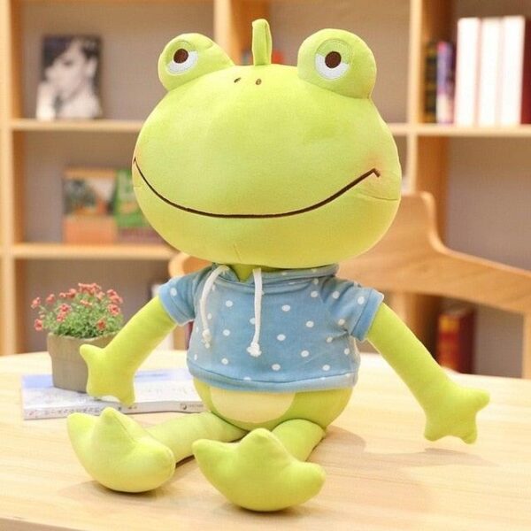 Grande Peluche Grenouille