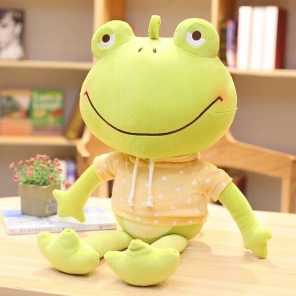 Grande Peluche Grenouille