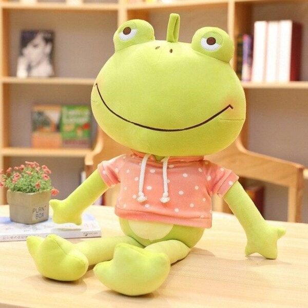 Grande Peluche Grenouille