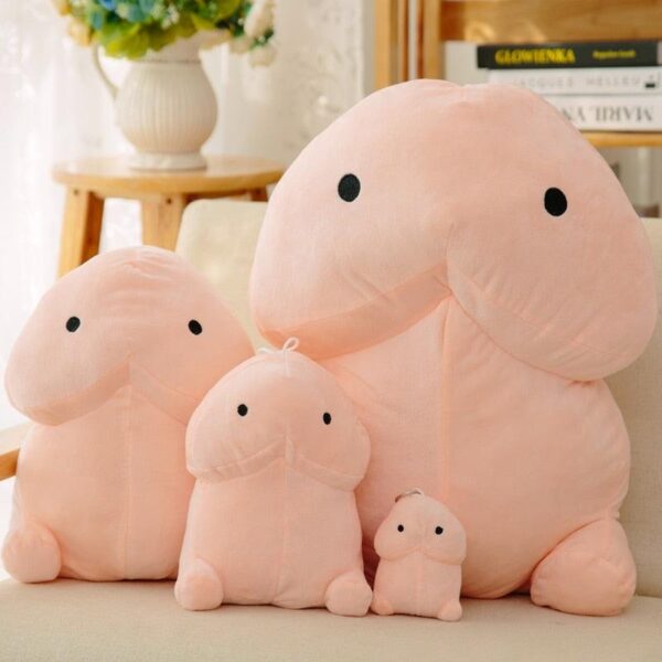 Jouets en peluche petit pénis joufflu, parfaits pour les gags