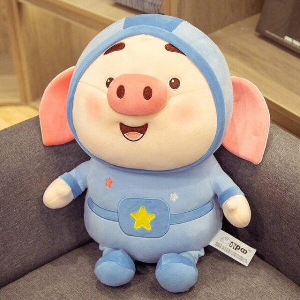 Peluche Cochon Action