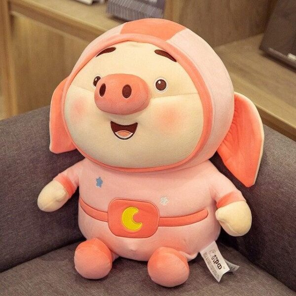 Peluche Cochon Action