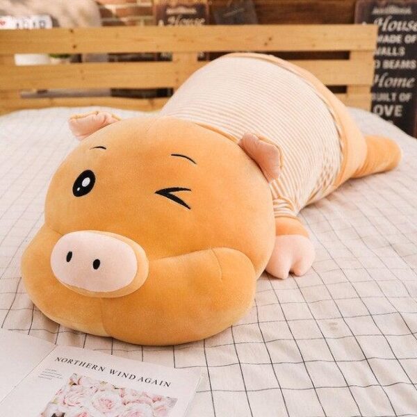 Peluche Cochon Marron
