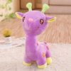 Peluche Girafe Rose