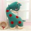 Girafe Peluche Rouge